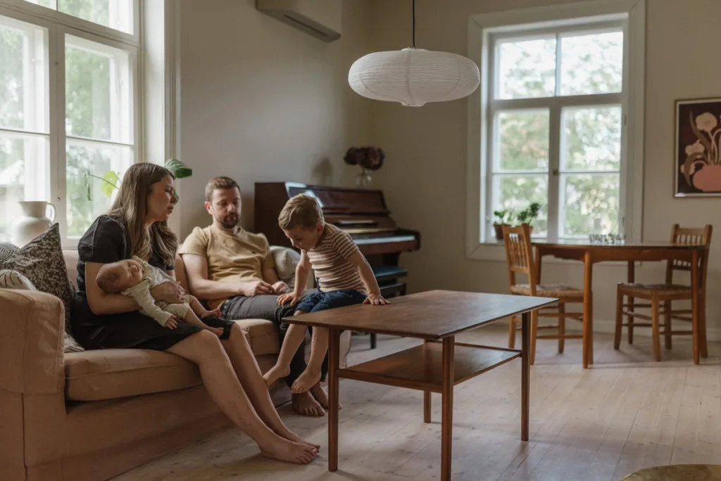 hemma fotografering familjefotograf österbotten