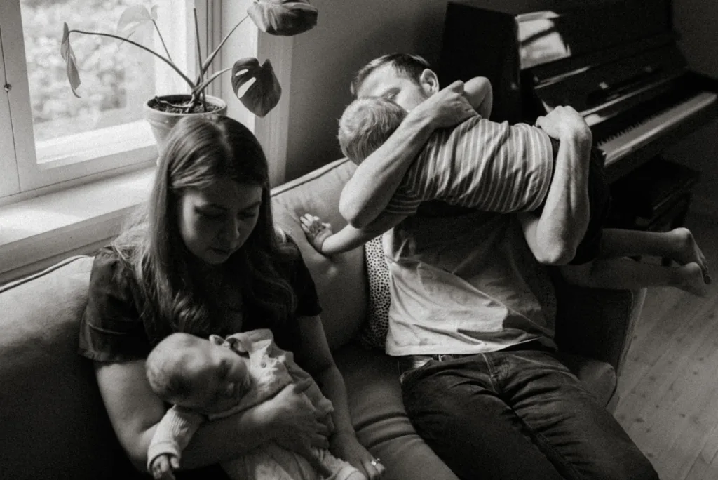 hemma fotografering familjefotograf österbotten